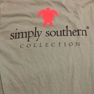 Simply Southern Long Sleeve  T-shirt -Size Small